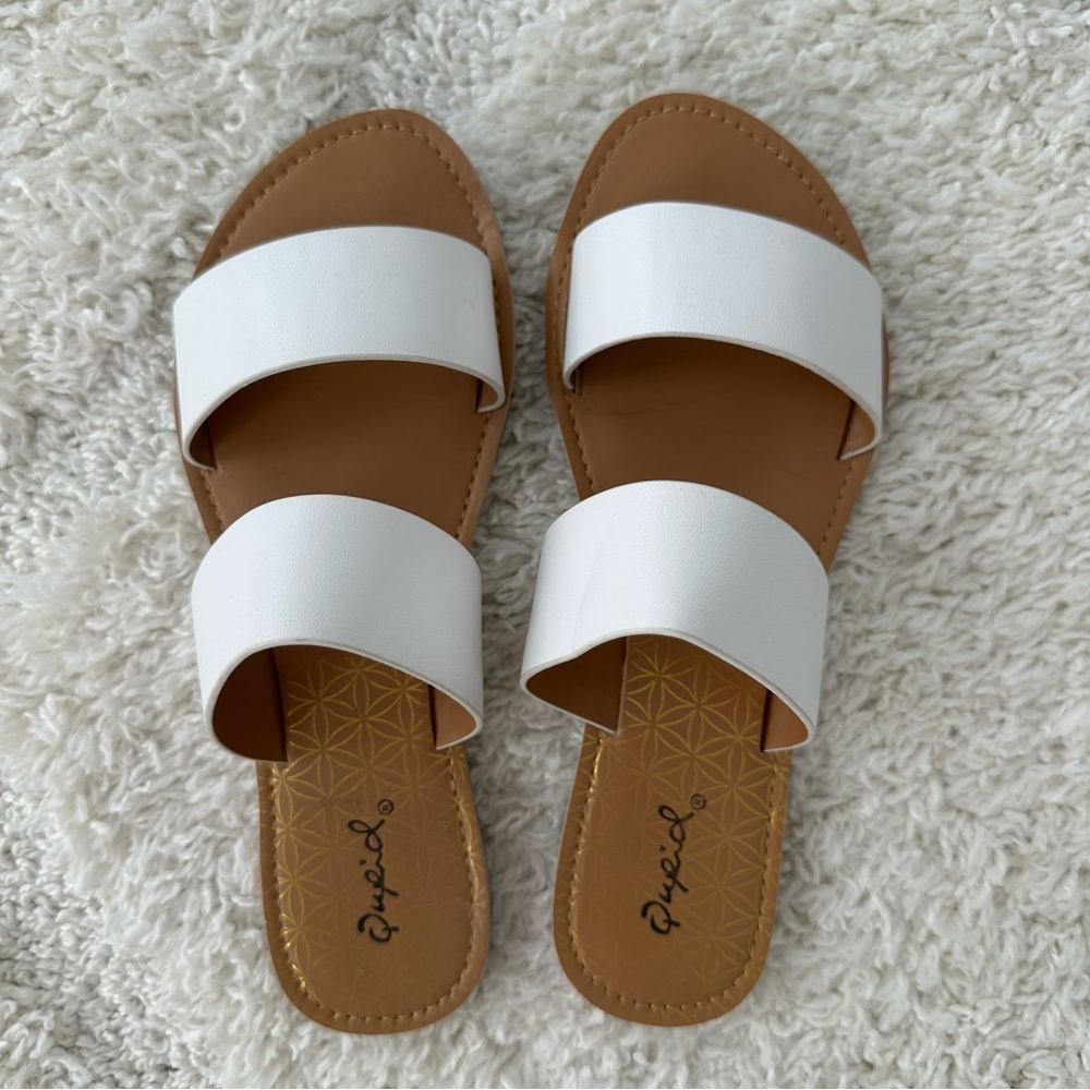 Luca & Grae White Sandals